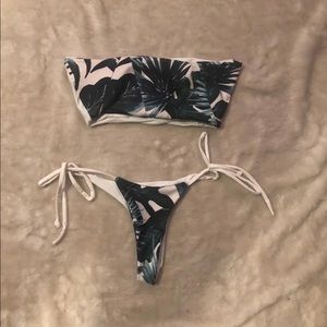 Bandeau Palm bikini
